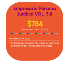 EMPRESARIO - PERSONA JURÍDICA VOL. 3.0