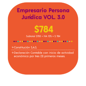 EMPRESARIO - PERSONA JURÍDICA VOL. 3.0