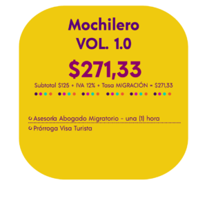 MOCHILERO VOL 1.0